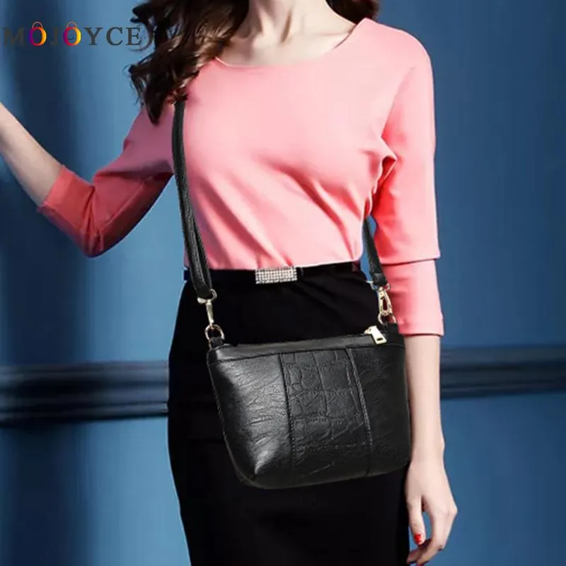 3pcs Famous Brand Women Bag Ladies Shoulder Bags PU Leather Female Handbags Large Capacity Casual Tote Bolsa Feminina