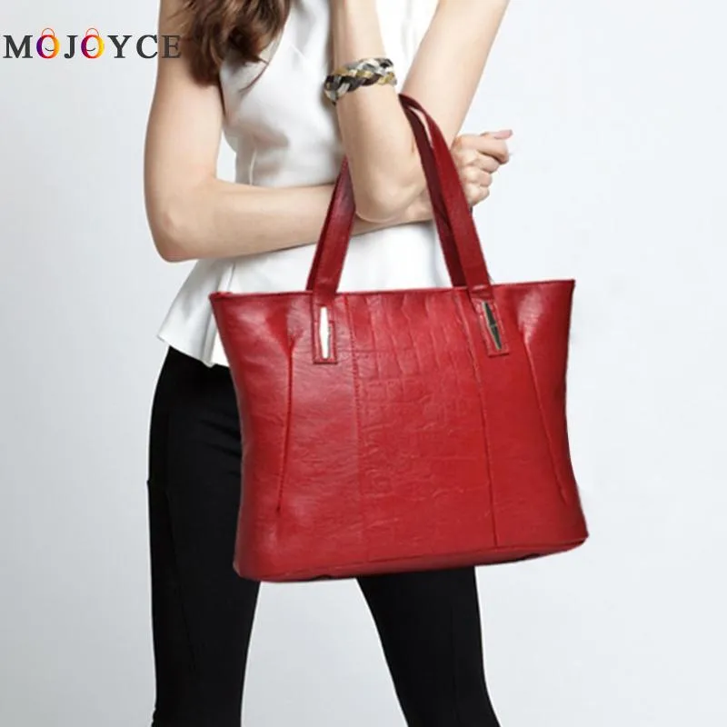 3pcs Famous Brand Women Bag Ladies Shoulder Bags PU Leather Female Handbags Large Capacity Casual Tote Bolsa Feminina