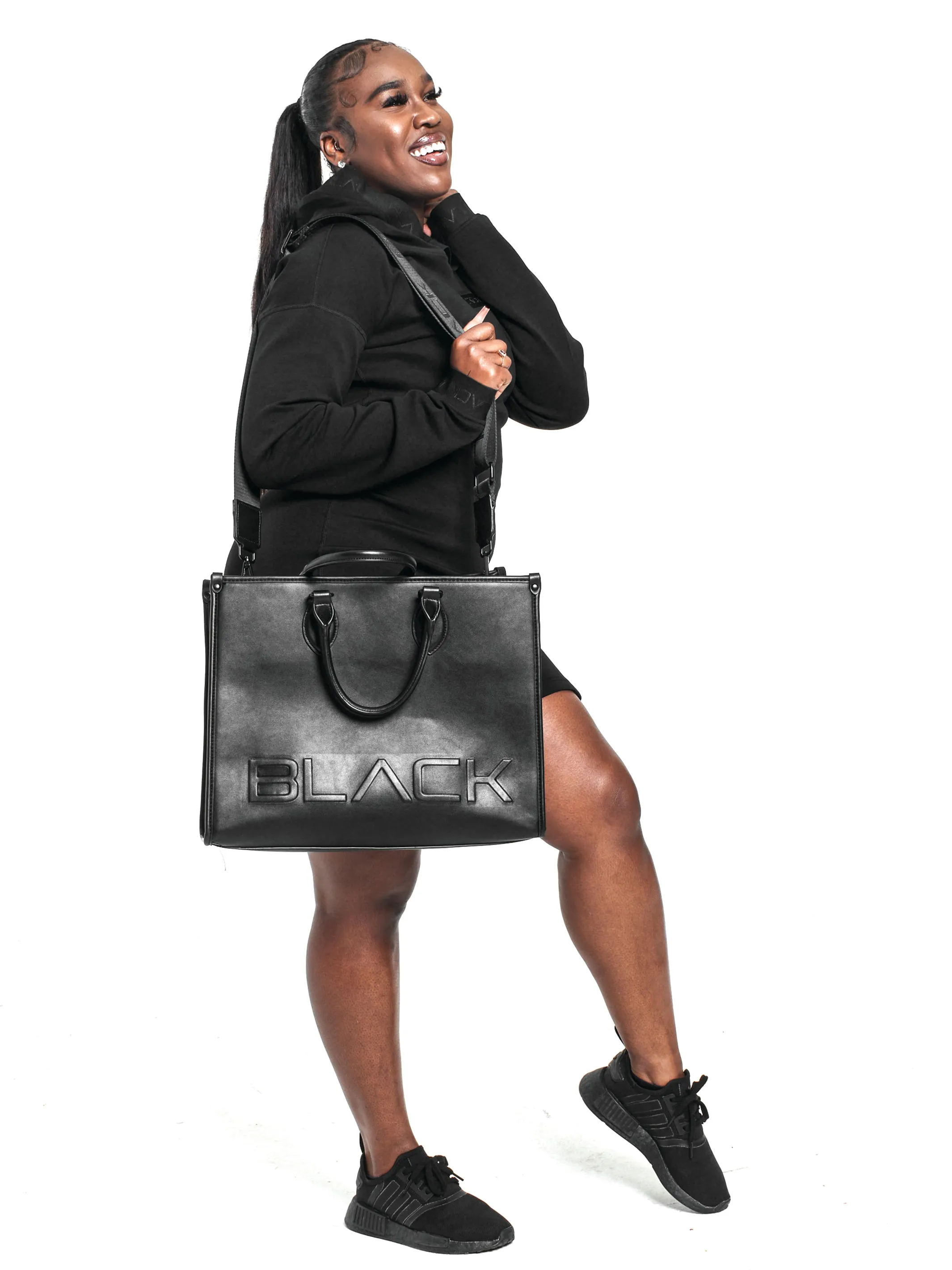 Actively Black "On The Move" Tote