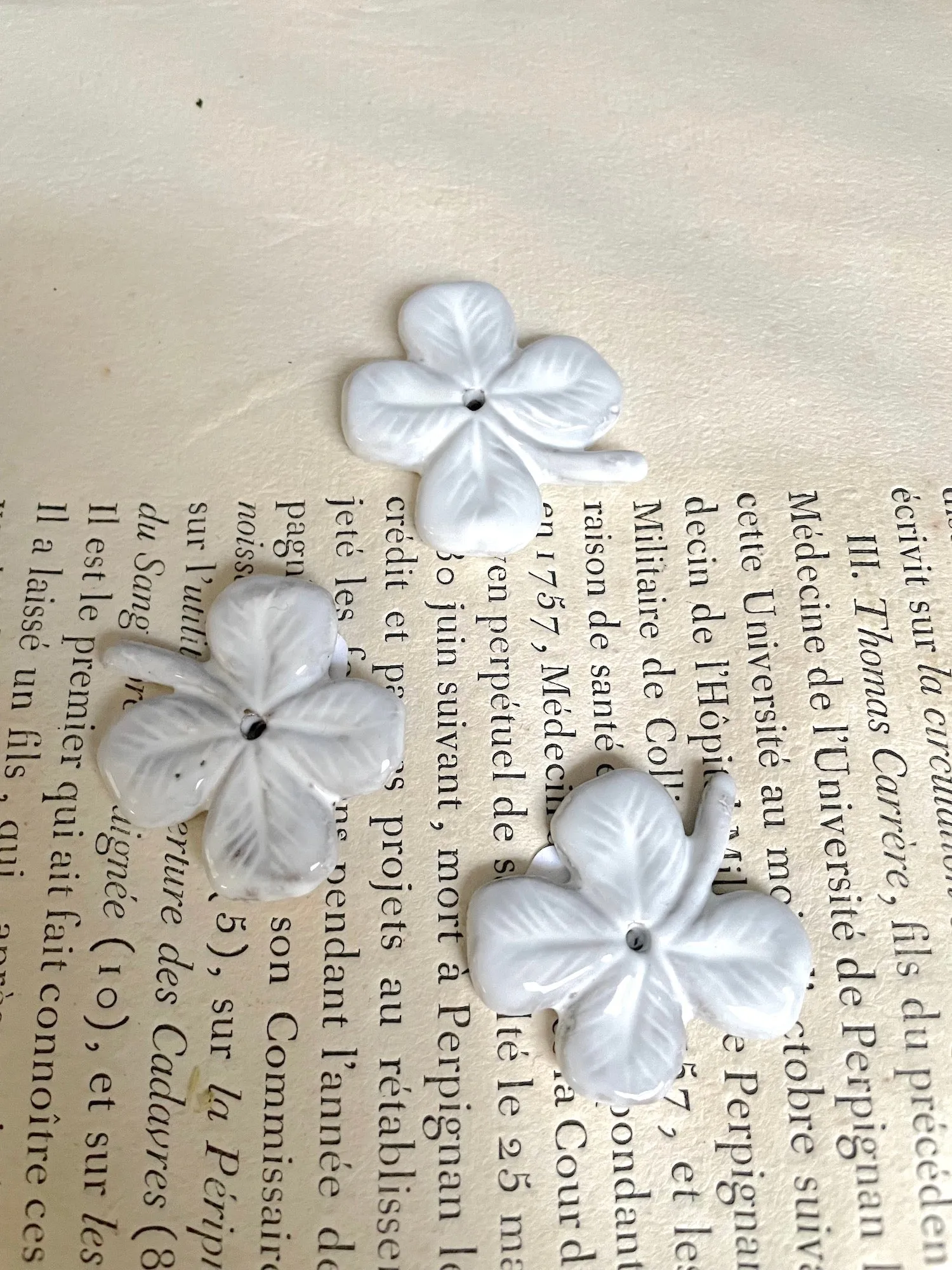 Astier de Villatte Chance Clover Incense Holder