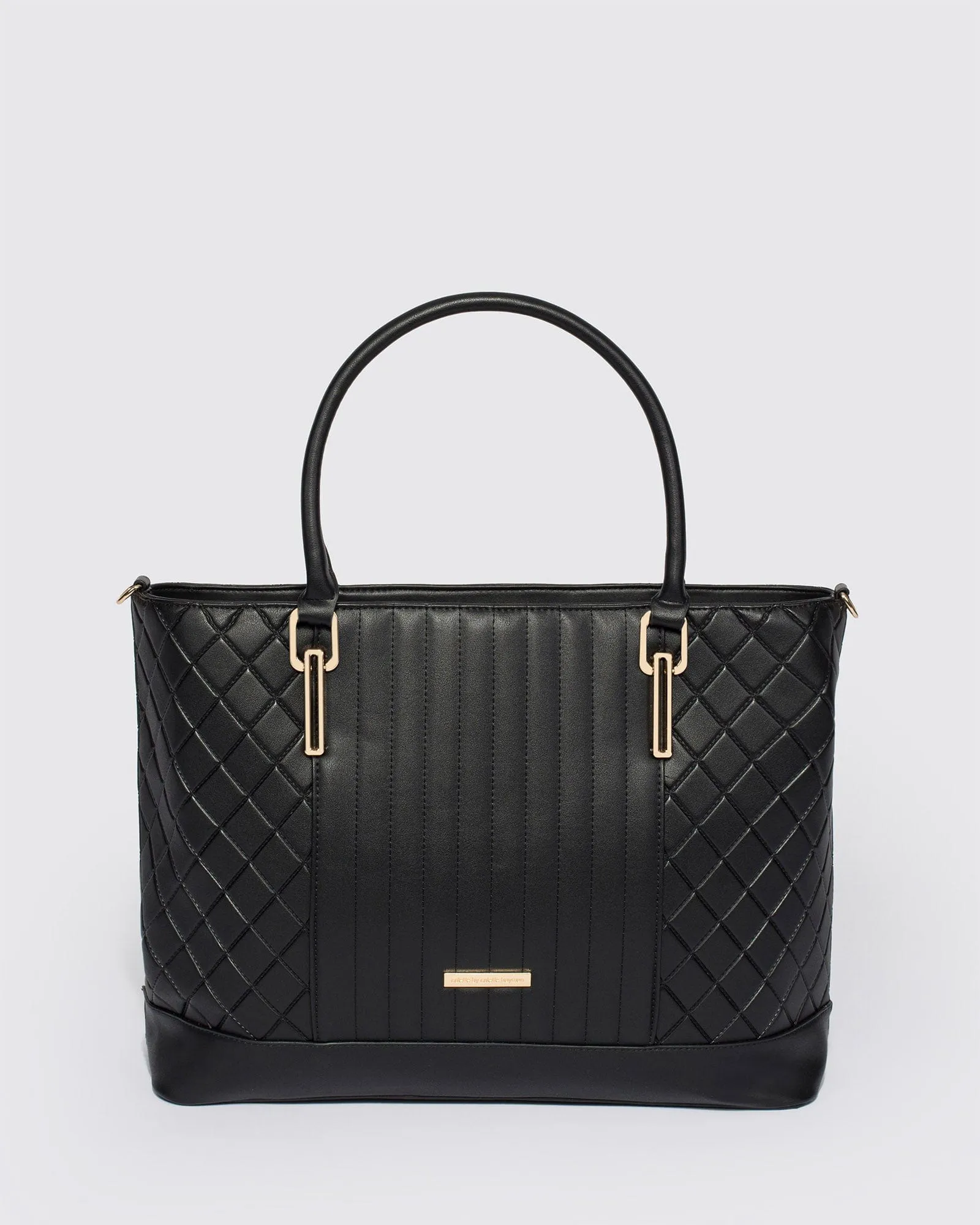 Black Aviana Tote Bag