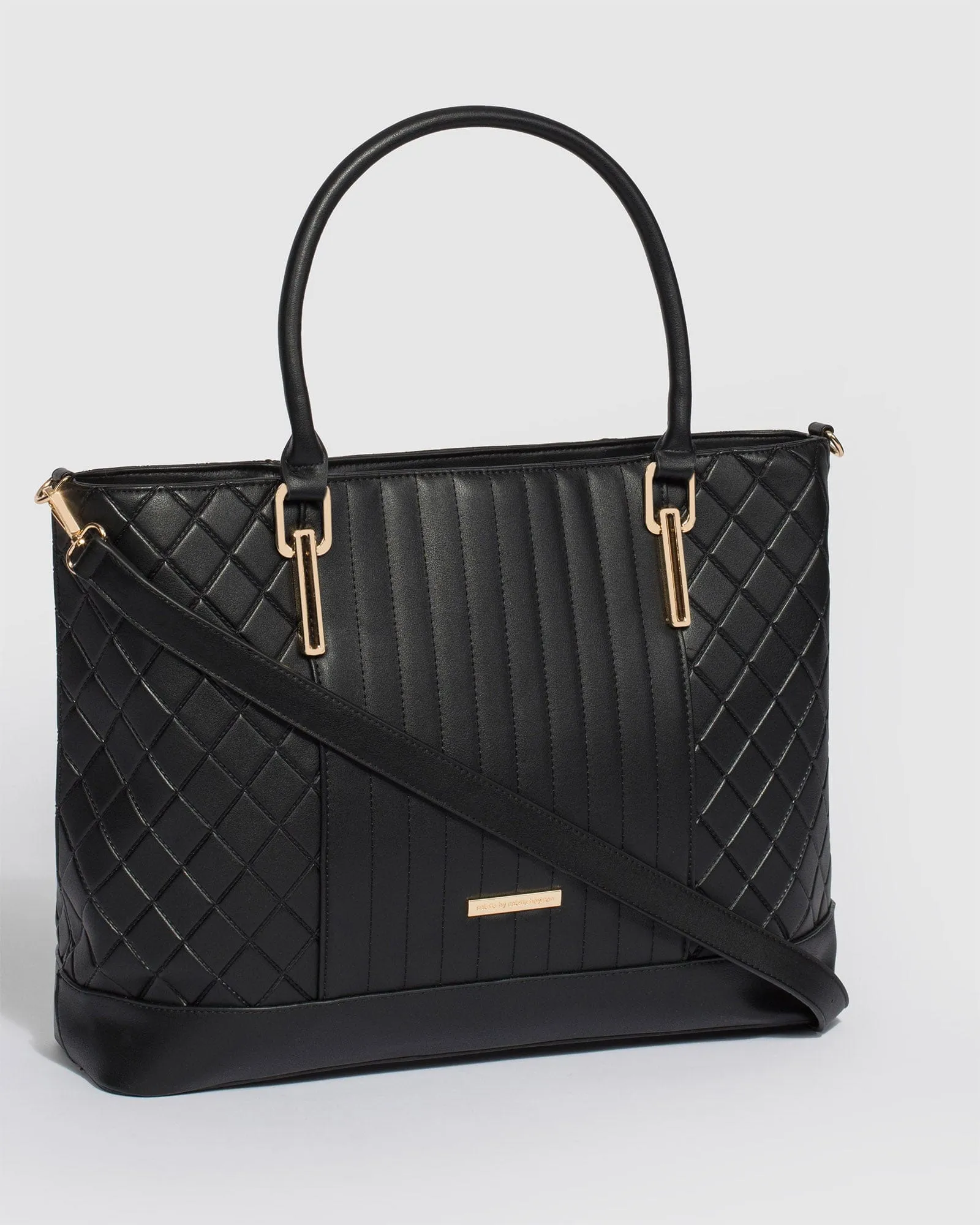 Black Aviana Tote Bag