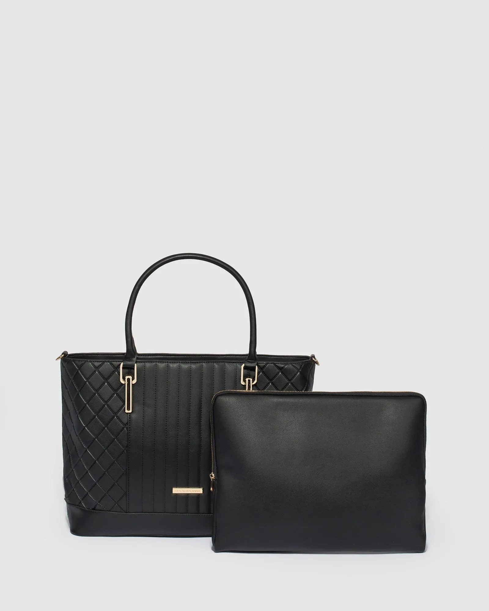Black Aviana Tote Bag