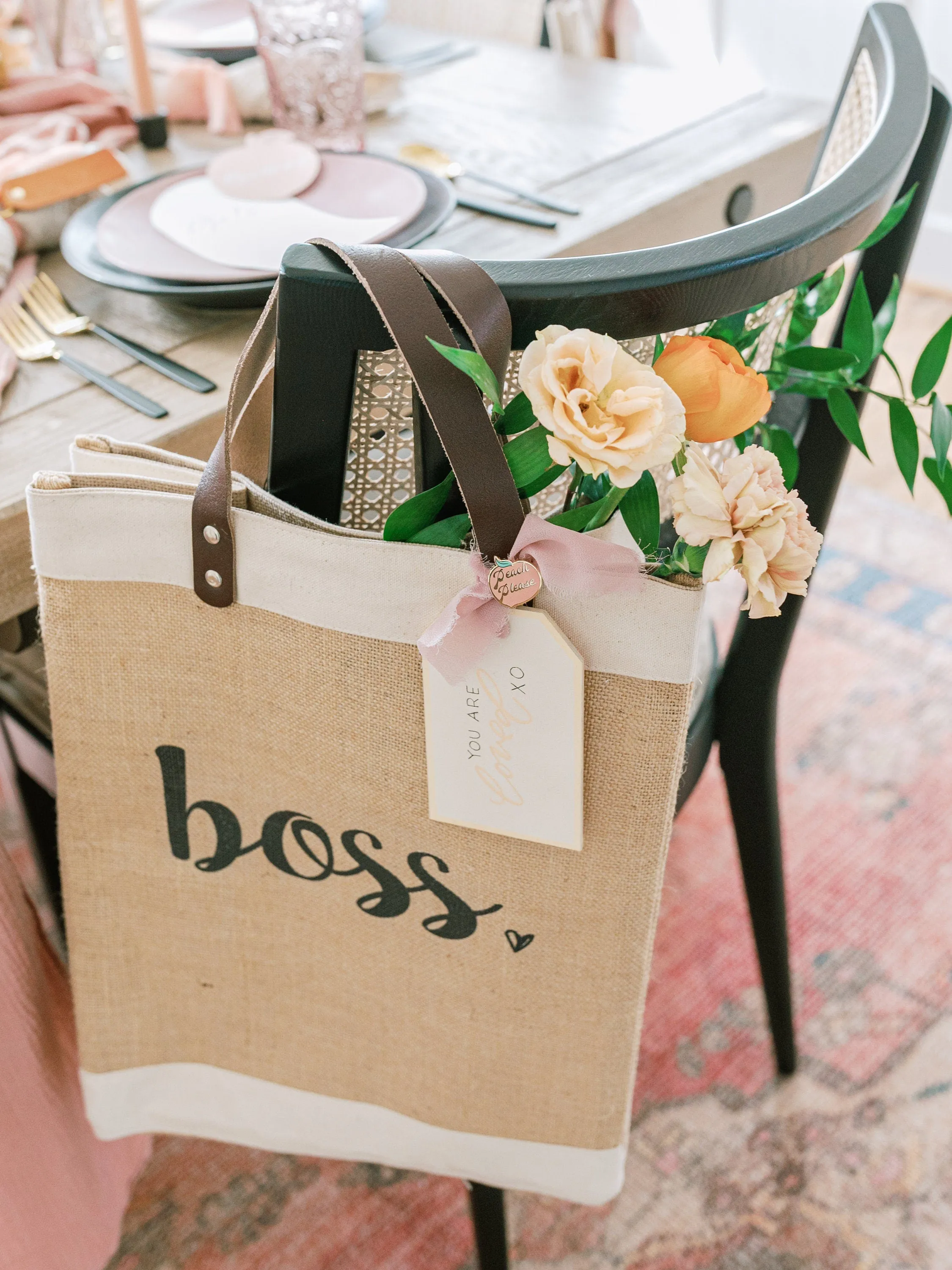 Boss Jute Bag