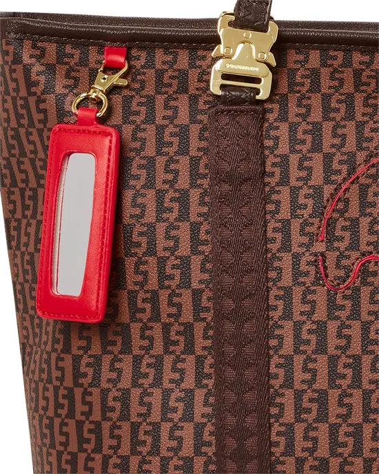 CASHIN CHECKS TOTE