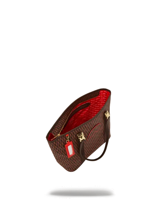 CASHIN CHECKS TOTE