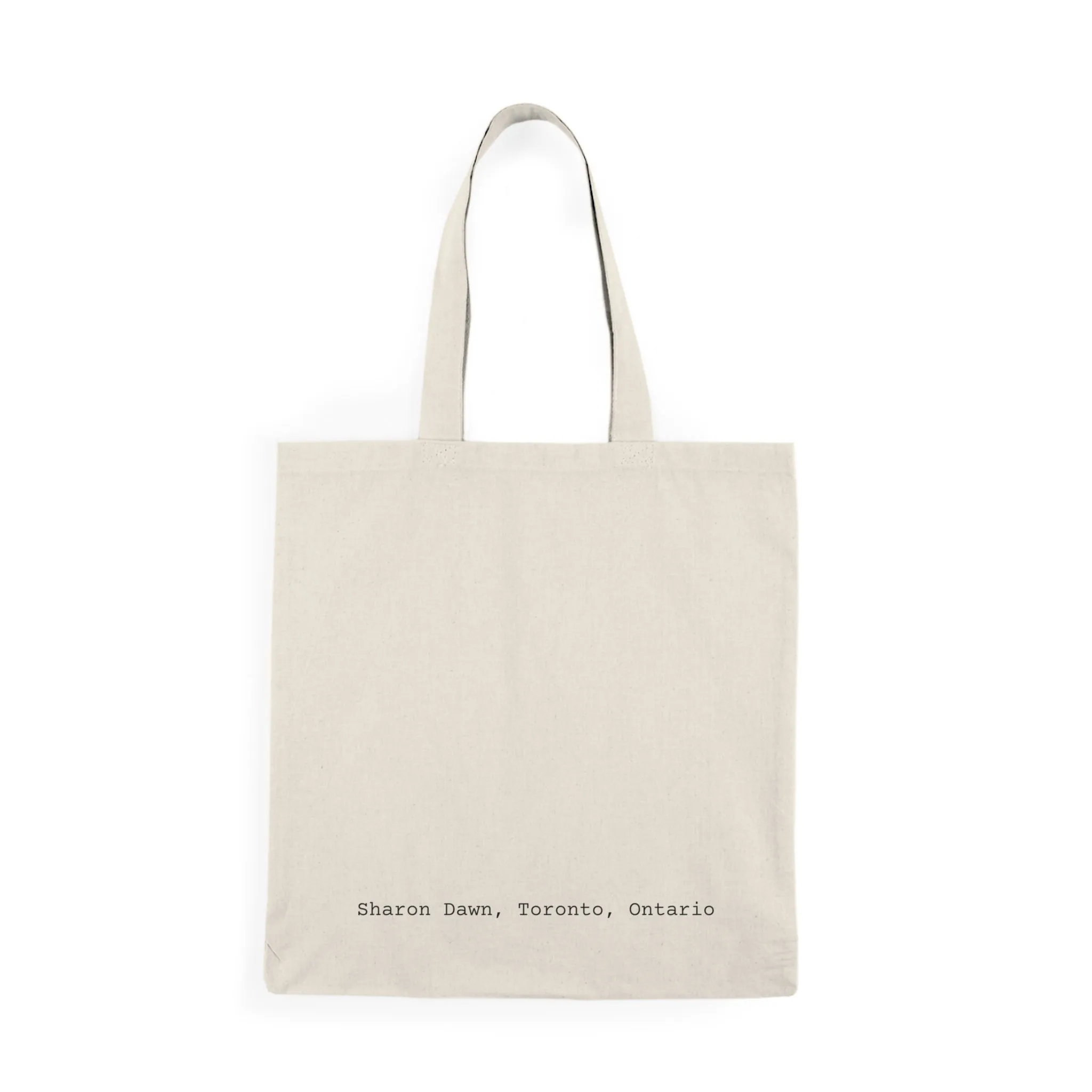Cat playing a guitar - Natural Tote Bag ~ Sharon Dawn Collection