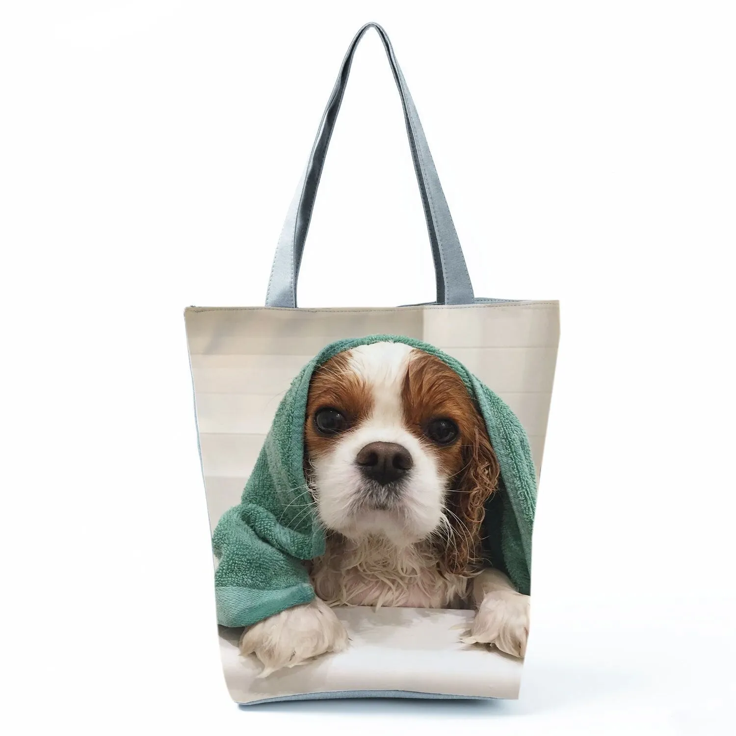 Cavalier King Charles Shoulder Tote Bag