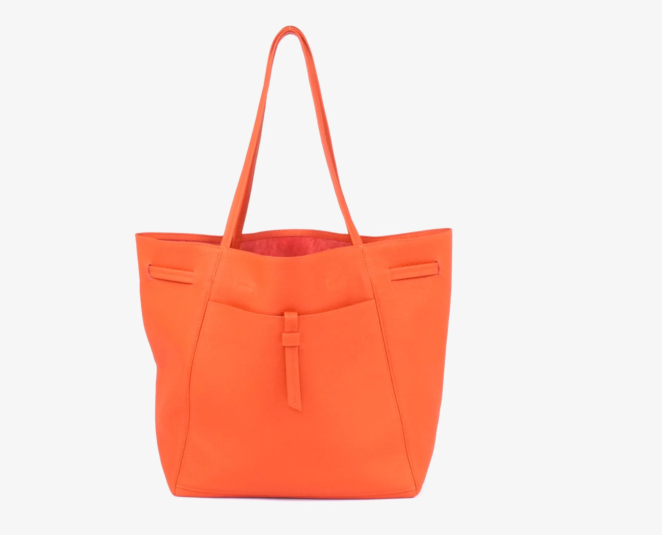 Florence Tote in Papaya
