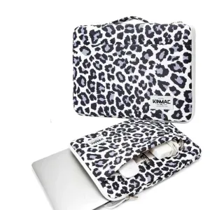For Macbook Air Pro M1 12,13.3,14,15.4,15.6 Inch Leopard Hand & Laptop Bag