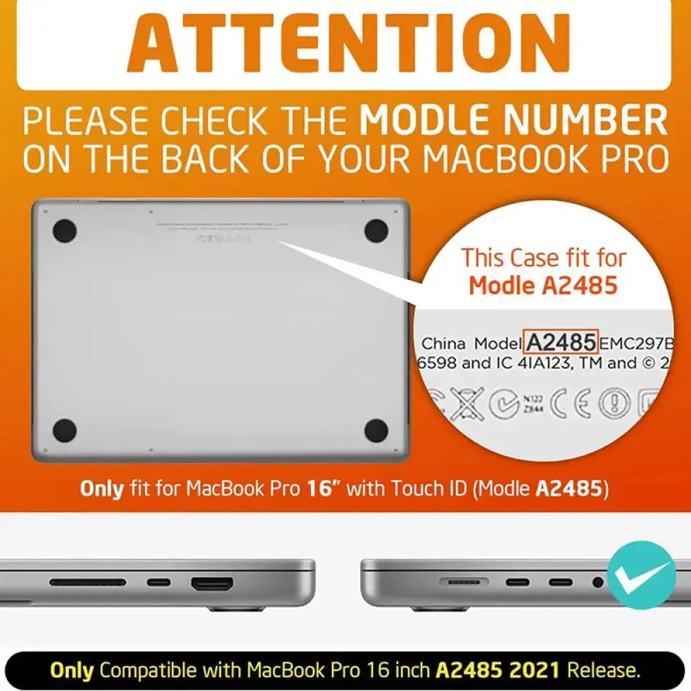 For Macbook Pro 16 Case A2485 M1 Pro M1 Max Supcase Ub Dual Layer Hard Shell Protective Cover for Macbook Pro 16 Inch