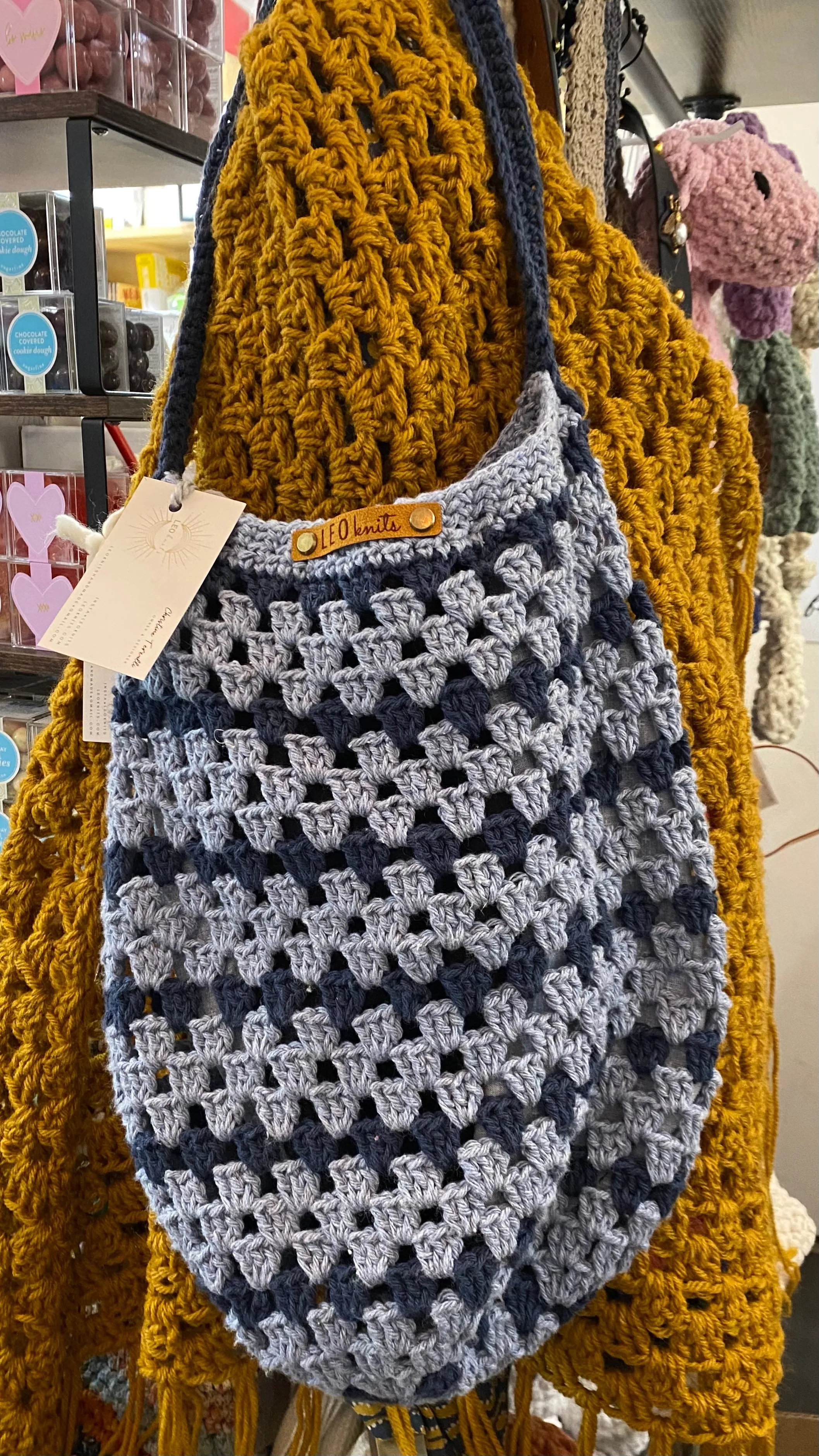 Granny Square Market Tote