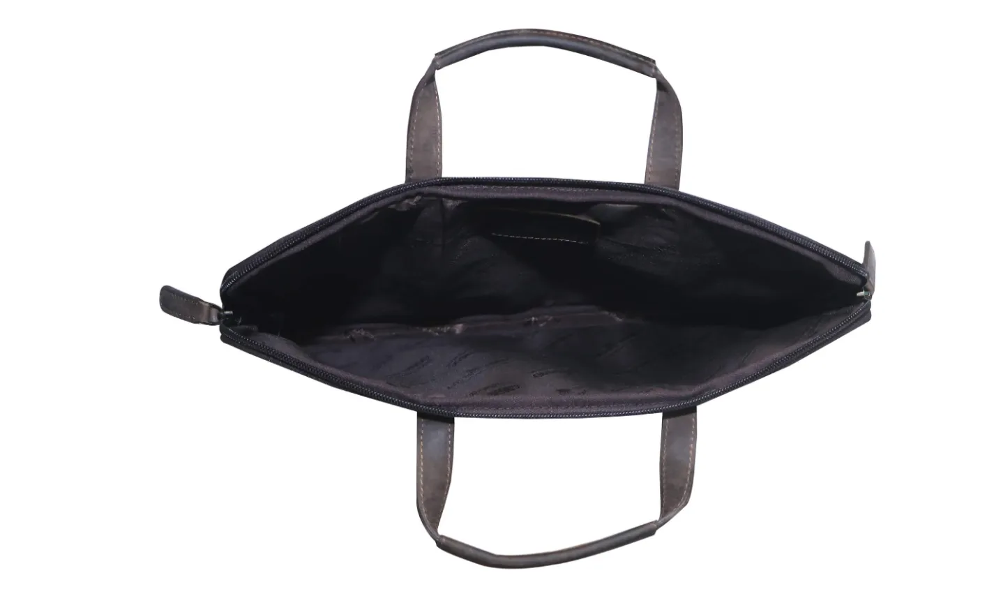 Greenwood Leather - Leather Laptop Sleeve - 13 / 15 / 16 inch with Strap GWLP06