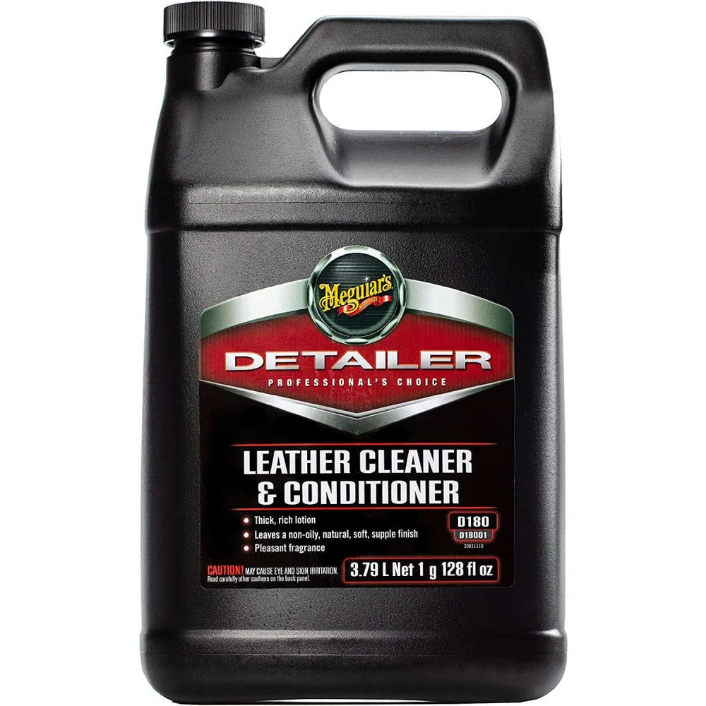 Leather Cleaner and Conditioner Meguiar's D180, 3.78L