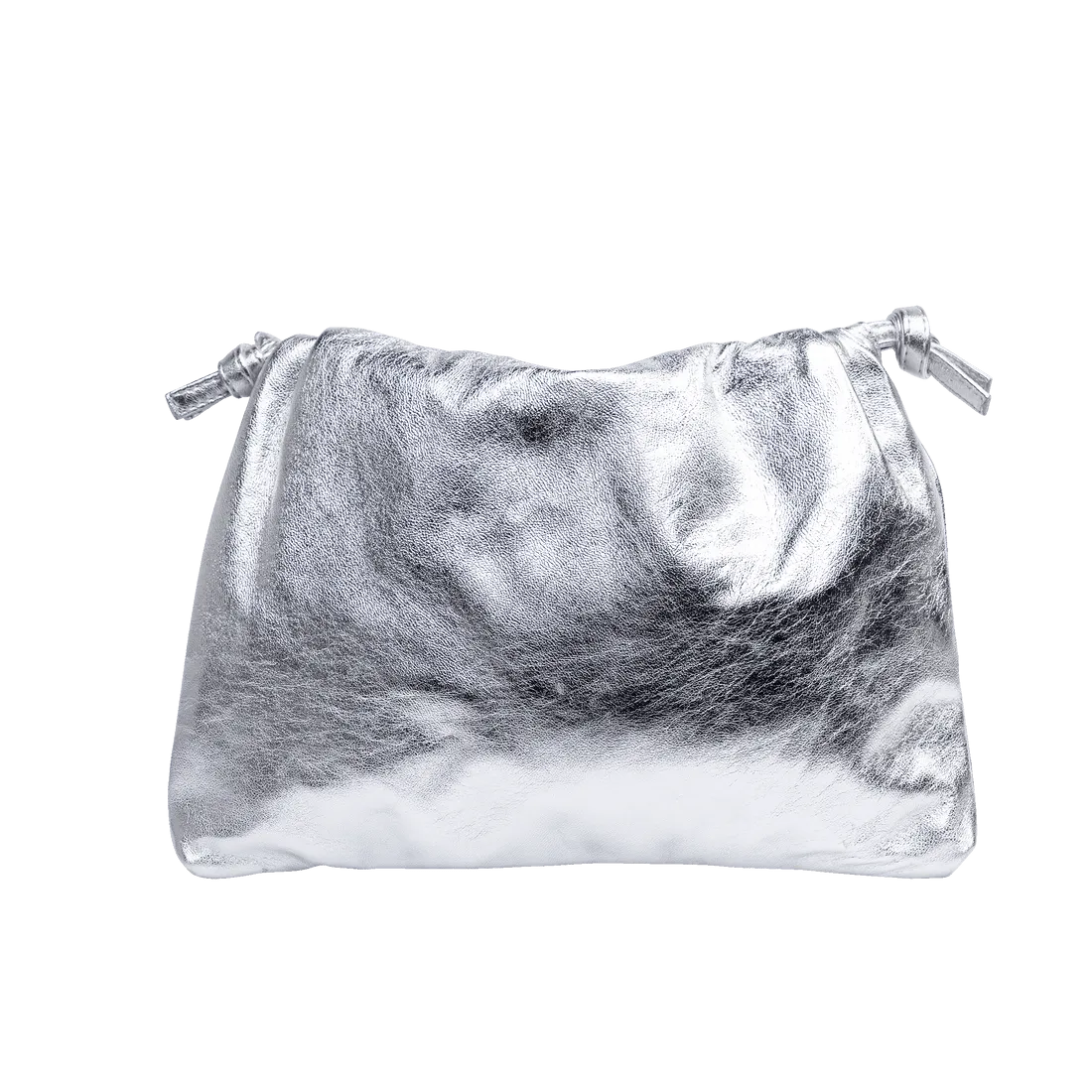 Monica Clutch in Silver