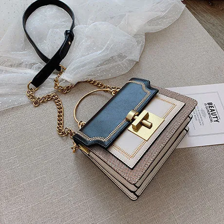 Pathwork PU Leather Crossbody Bags Vintage Shoulder Messenger Bag Clutch Casual Totes Purse