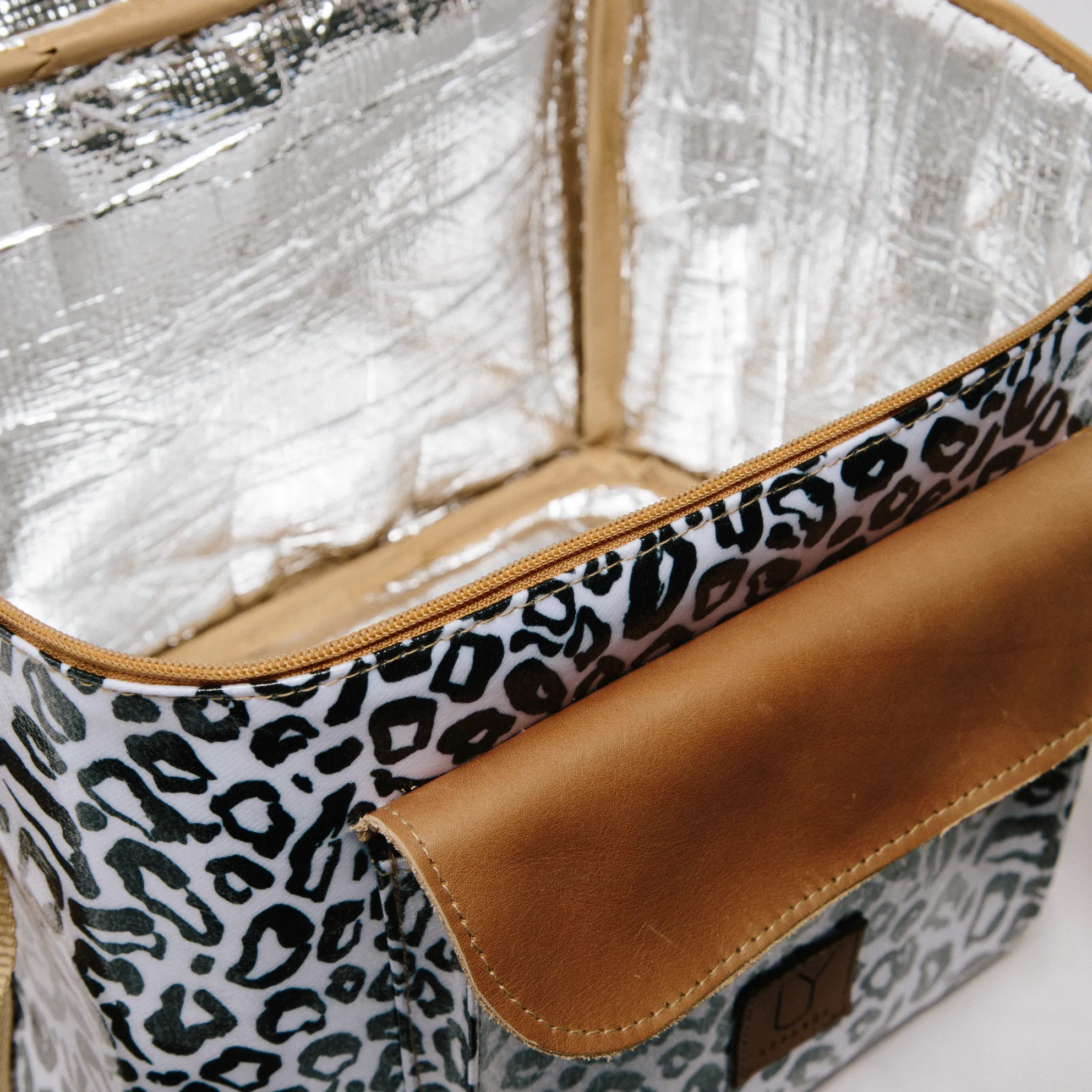Sam Sling Cooler - Leopard Sand