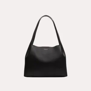 Slade Leather Tote (Black)